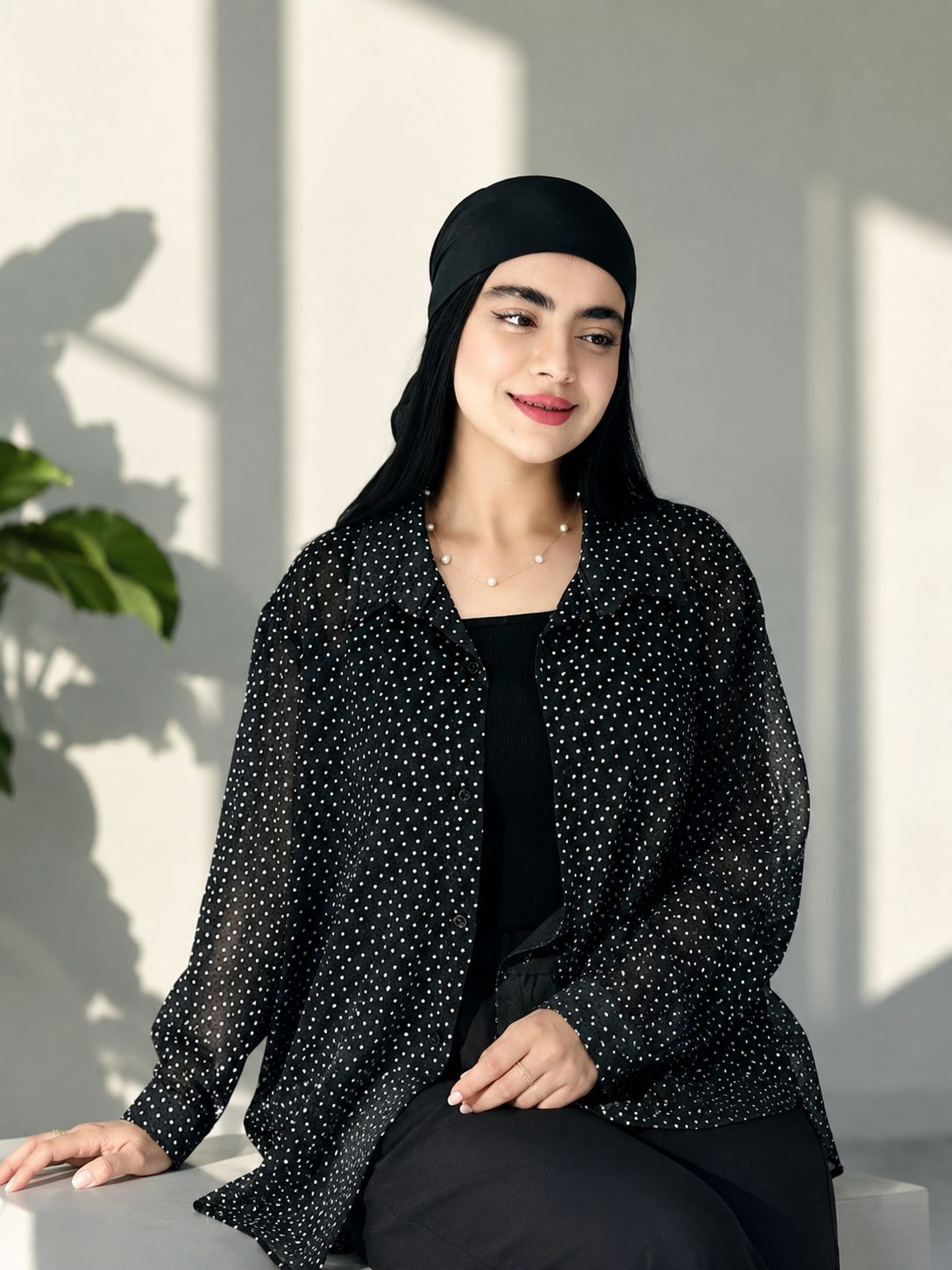 شومیزباکسی شیشه ای توپ توپی ترند