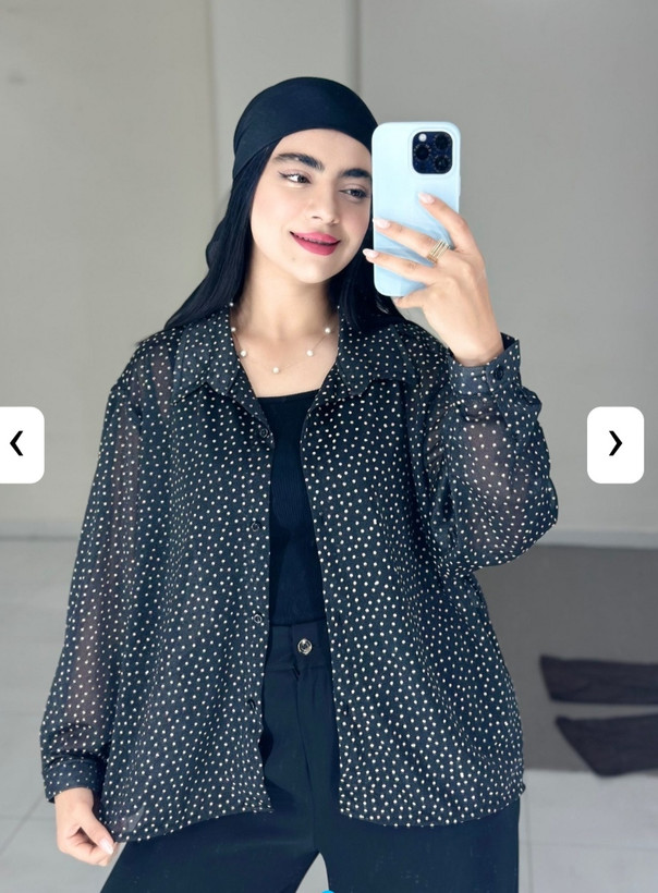 شومیزباکسی شیشه ای توپ توپی ترند