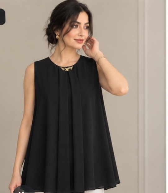تاپ زنانه جنس الیزه درجه یک